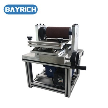 Manuāla plakanas lentes slīpēšanas mašīna